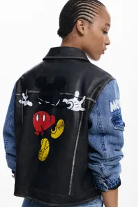 Waxed Mickey™ denim jacket