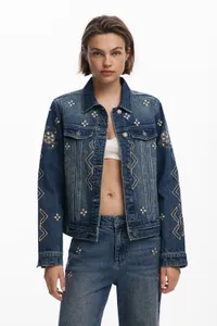 Mirror denim jacket