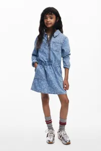 DENIM COTTON DRESS