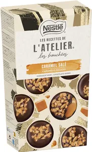 NESTLE L'ATELIER LES BOUCHÉES Noir caramel