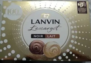 Lanvin l'escargot noir lait