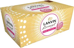 Lanvin l'escargot noir framboise