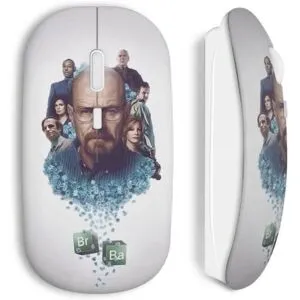 CAPACHEAP Souris Sans Fil Walter White Heisenberg