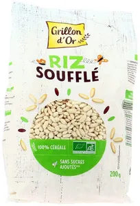 Riz soufflé