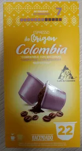 Espreso de origen colombia
