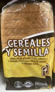 Pan cereales y semillas