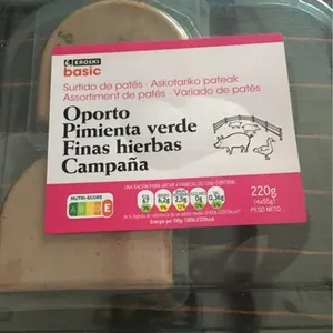 Surtido de patés