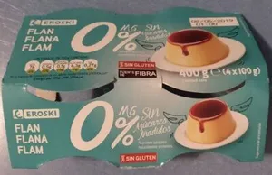 Flan 0% azúcares