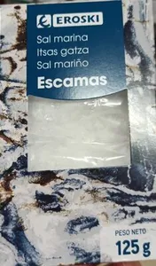 Sal marina escamas