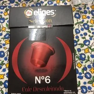 Cápsulas ifa café descafeinado