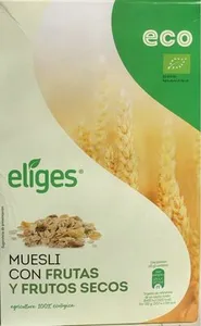 Muesli con Frutas y frutos secos