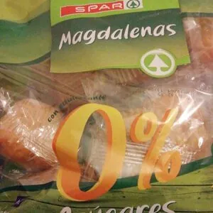 Magdalenas 0% azúcares