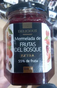 Mermelada de frutas del bosque