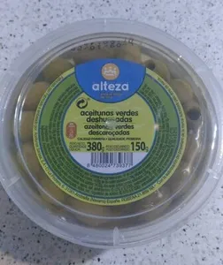 Aceitunas verdes deshuesadas