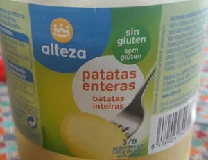 Patatas enteras