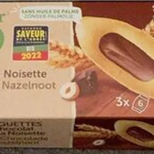 Barquettes au chocolat et à la noisette