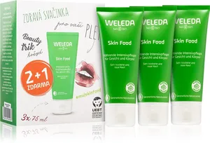 Weleda Skin Food universal örtvårdande kräm för mycket torr hud 3× 75 ml