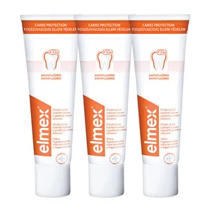 Elmex Dentifricio Protezione Carie 3 X 75 Ml