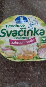 tvarohová svačinku z Poděbrad