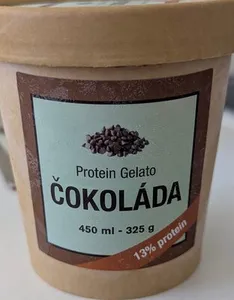 Protein gelato čokoláda