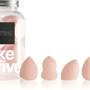 Gabriella Salvete Ta fem ljusorange ansiktsapplikatorset