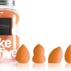 Gabriella Salvete Ta fem orange ansiktsapplikatorset