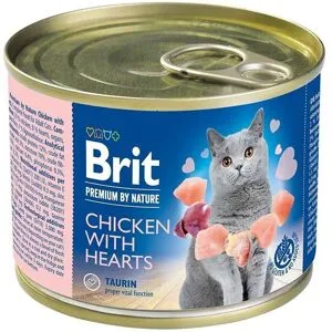Brit Premium By Nature Cat Chicken With Heart 200 G