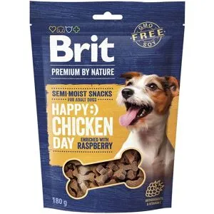 Brit Premium By Nature Hundgodis Kyckling & Hallon 180 G
