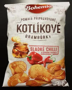 Kotlíkové brambůrky sladké chilli