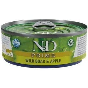 Farmina N&d; Prime Cat Wild Boar & Apple 70 G