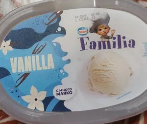Сладолед с вкус на ванилия