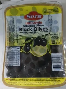 Sera Black Olive Vaccum 800 G