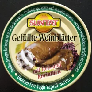 Feuilles de vigne varcies au riz