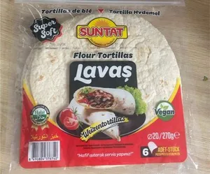 Flour tortillas lavas
