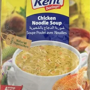 Soupe de poulet avec nouilles