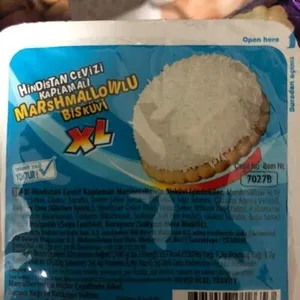 Marshmellowlu bisküvi