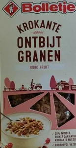 Krokantje Ontbijt Granen - Rood Fruit