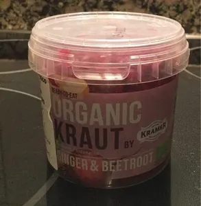 Organic kraut ginger & beetroot