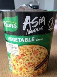 Asia noodles vegetable taste