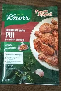 Condimente pentru pui