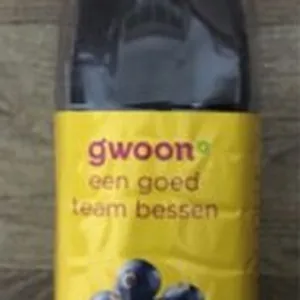 Zwarte bessen vruchtendrank