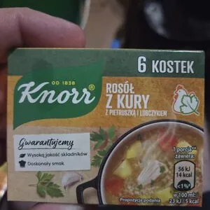 Knorr kostki rosołowe z kury
