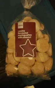 Vanilla flavoured meringuette with coconut Hema