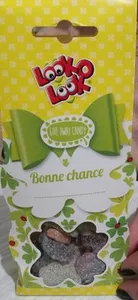 Give away candy Bonne chance