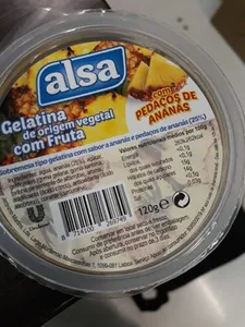 Gelatina de Origem vegetal com Fruta