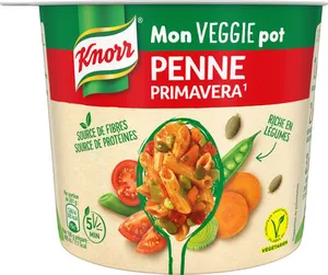 Knorr Plat Préparé Déshydraté Pâtes Penne à la Primavera Végétarien 72g