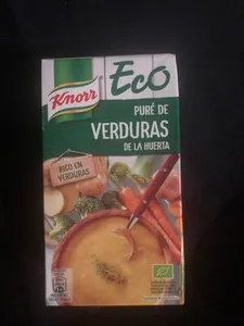 Puré de verduras de la huerta