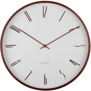 Karlsson väggklocka Scandia white KA6014WH
