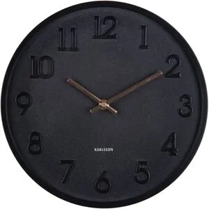 Karlsson Calma väggklocka KA6041BK