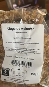 Gepelde walnoten